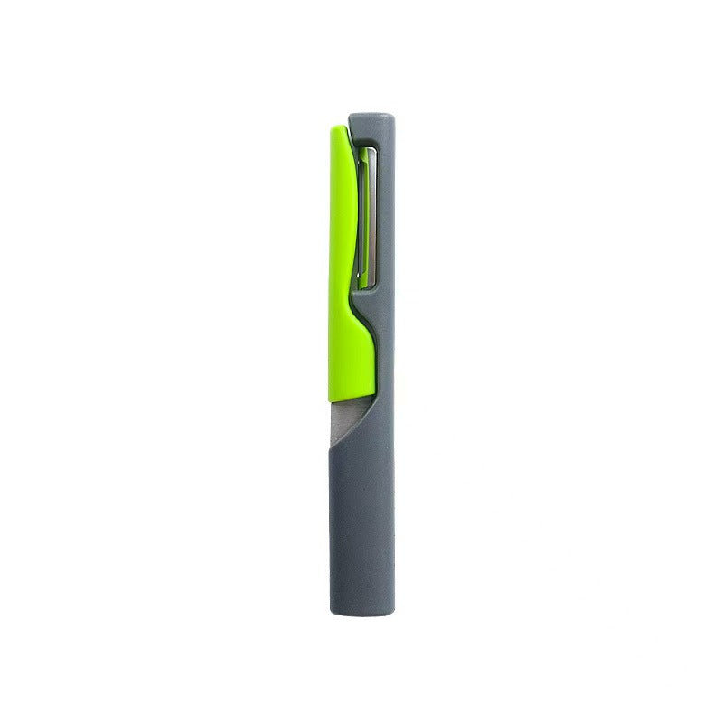 Portable 2-in-1 Paring Knife & Vegetable Peeler