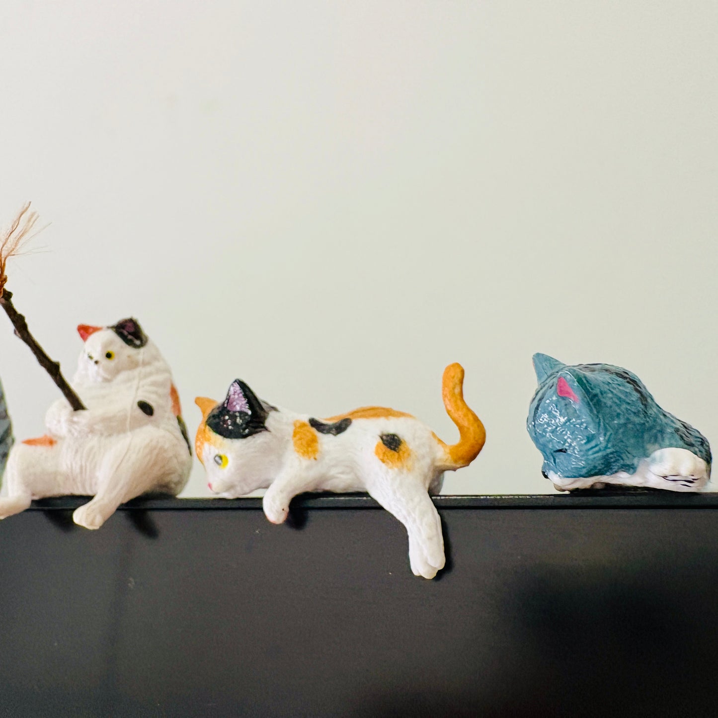 8 Pcs Cat Figurine Set