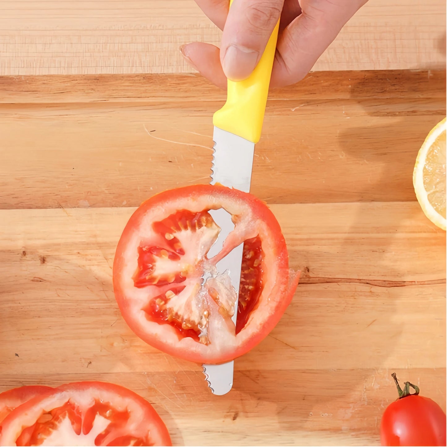 6pcs Colorful Steak Knives Set