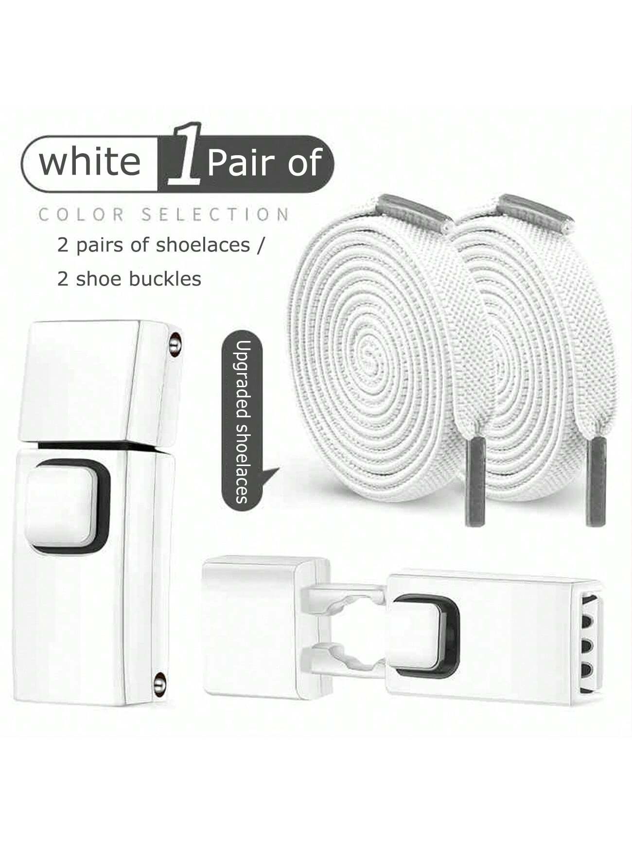 Effortless Quick Lock No-Tie Shoelaces