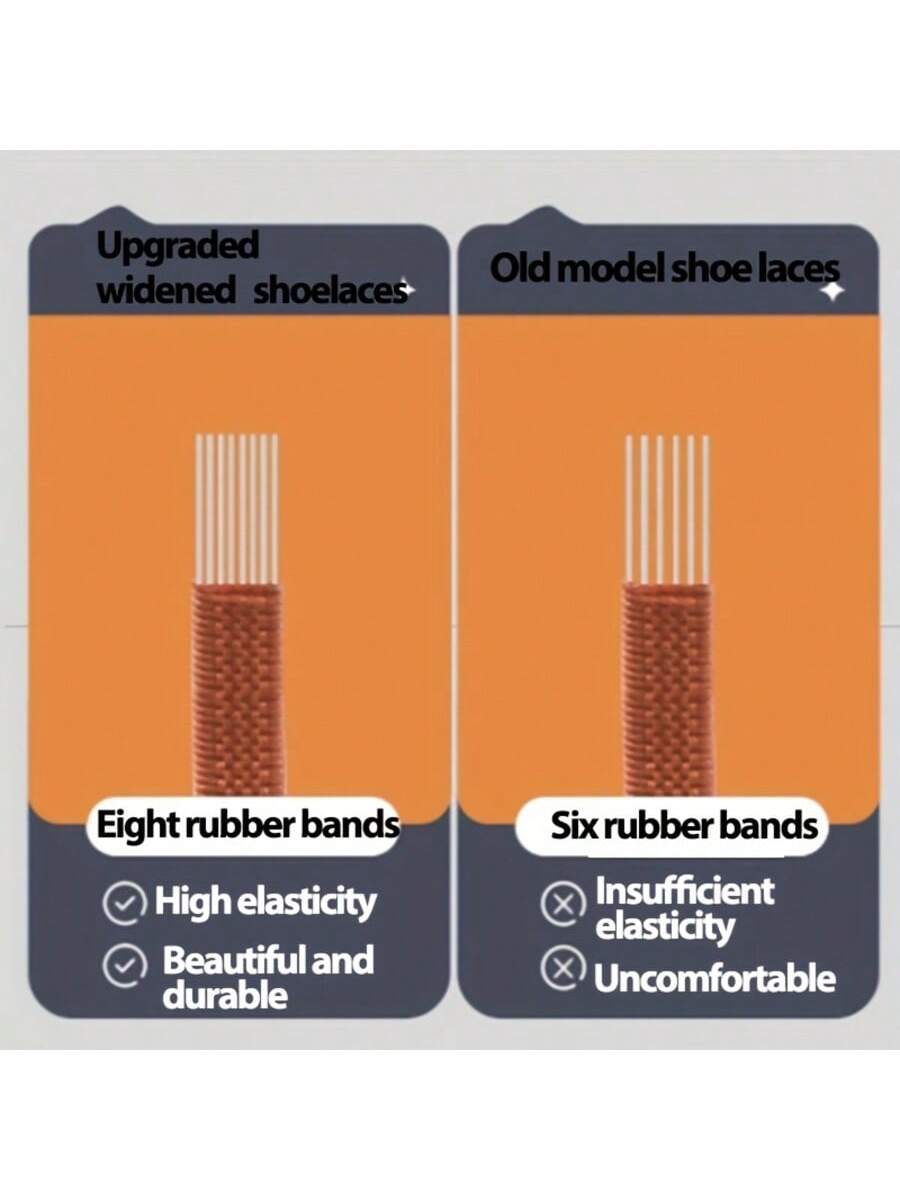 Effortless Quick Lock No-Tie Shoelaces