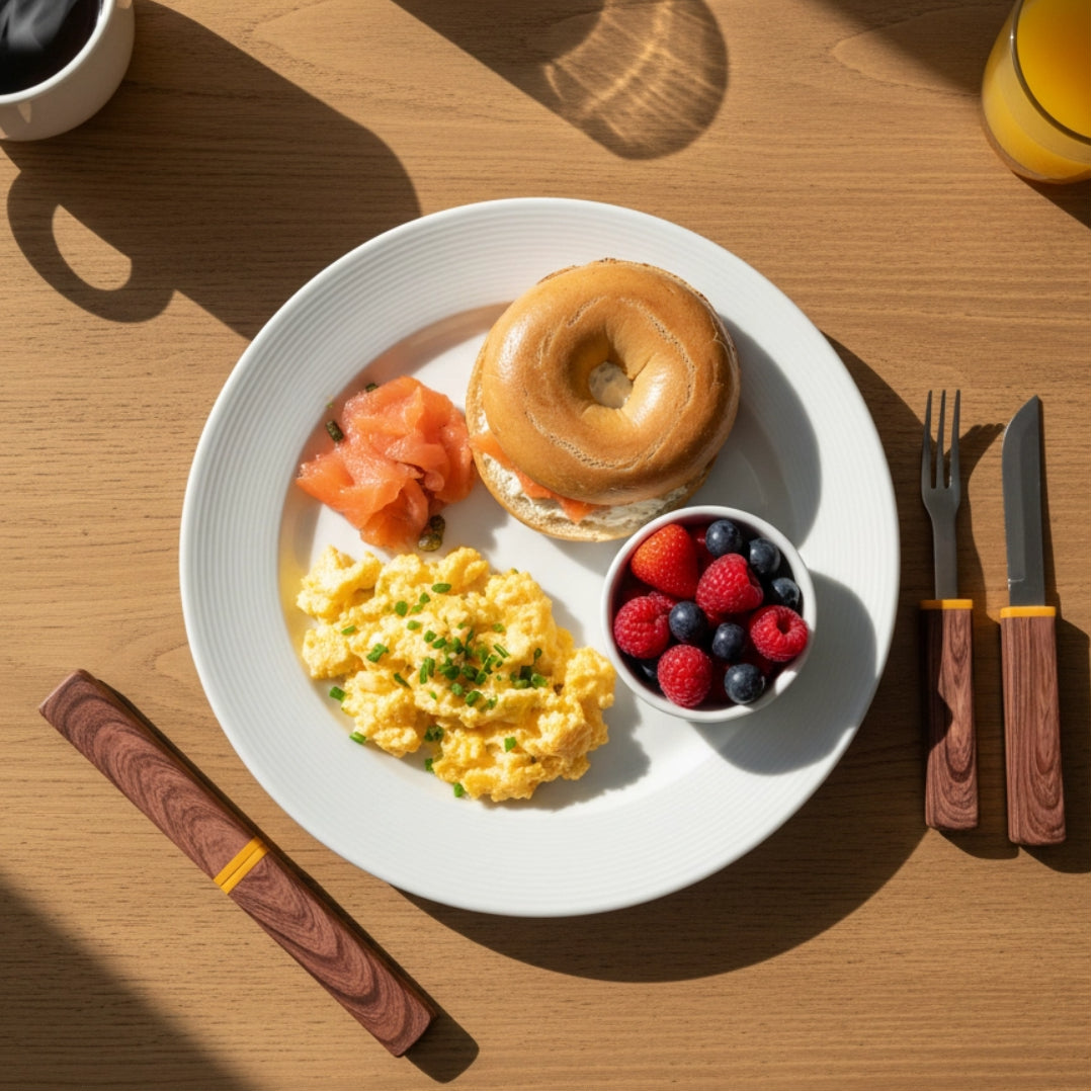 OesenX Interlocking Knife & Fork Set  2-in-1