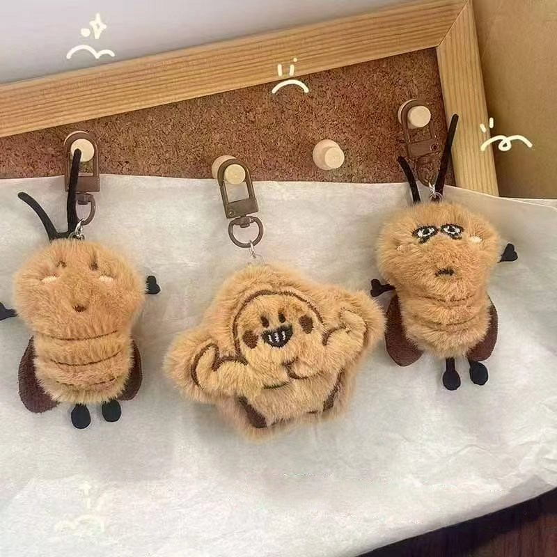 Quirky Friends Plush Keychain Set (Set of 3pcs)