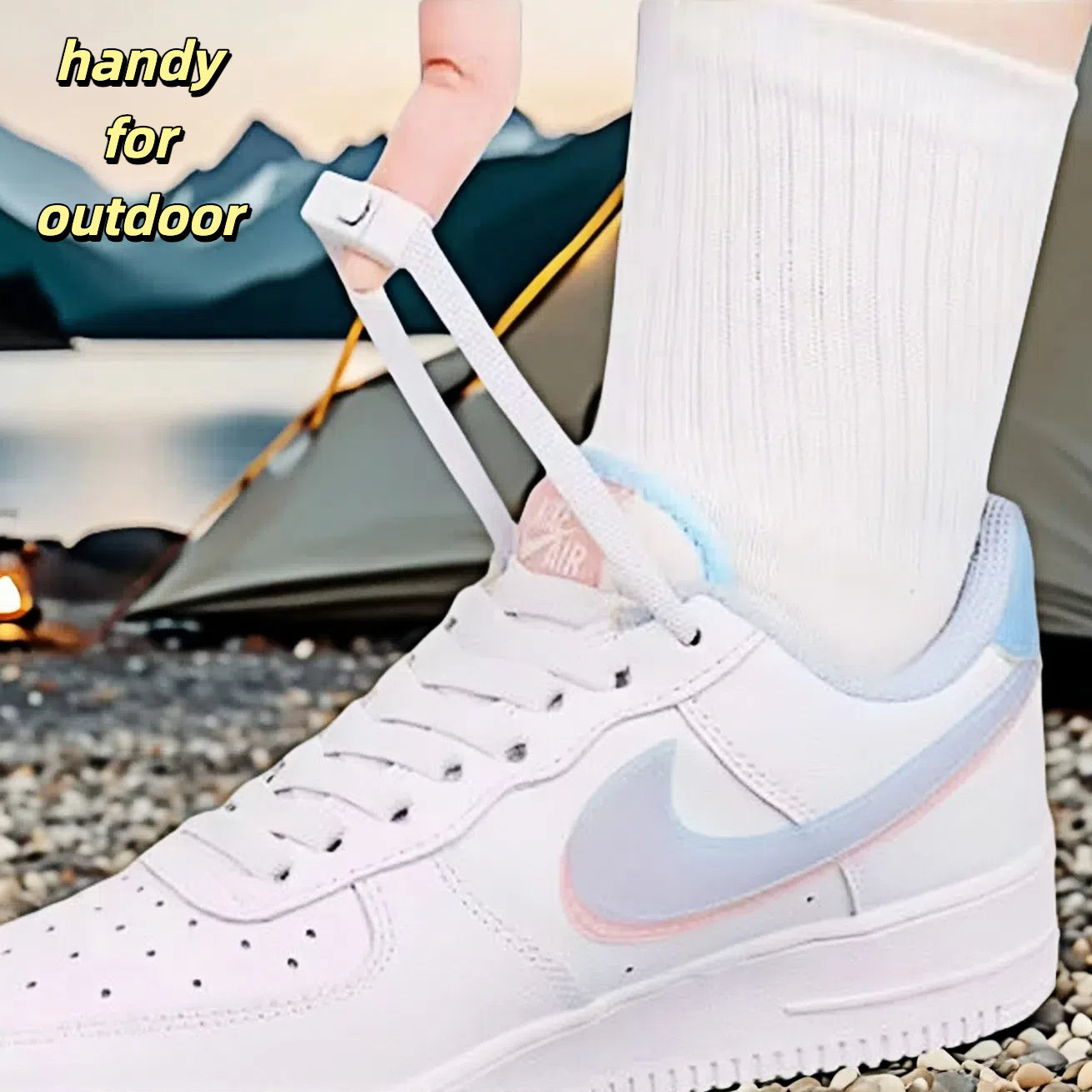 Effortless Quick Lock No-Tie Shoelaces