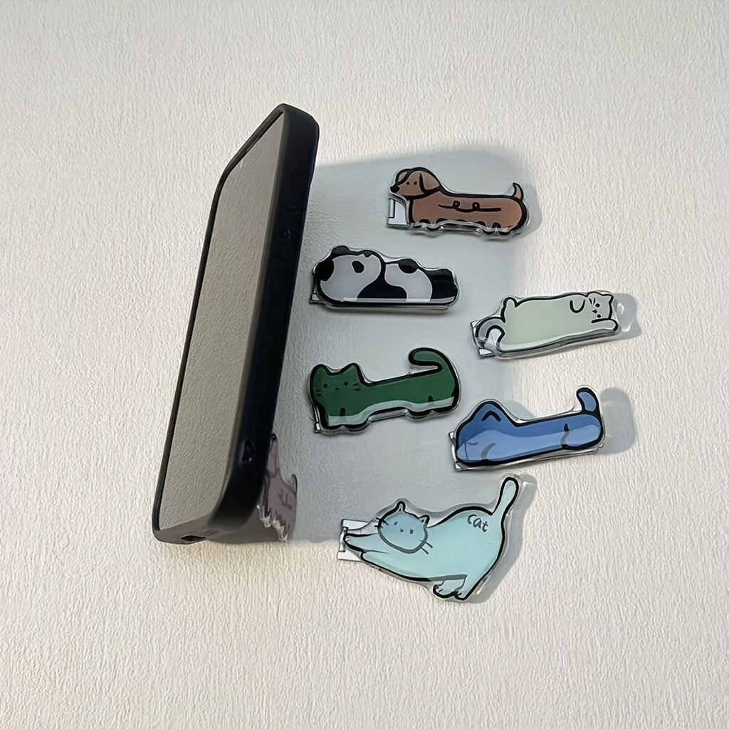 Cute Cat&Panda Clips Phone Stands