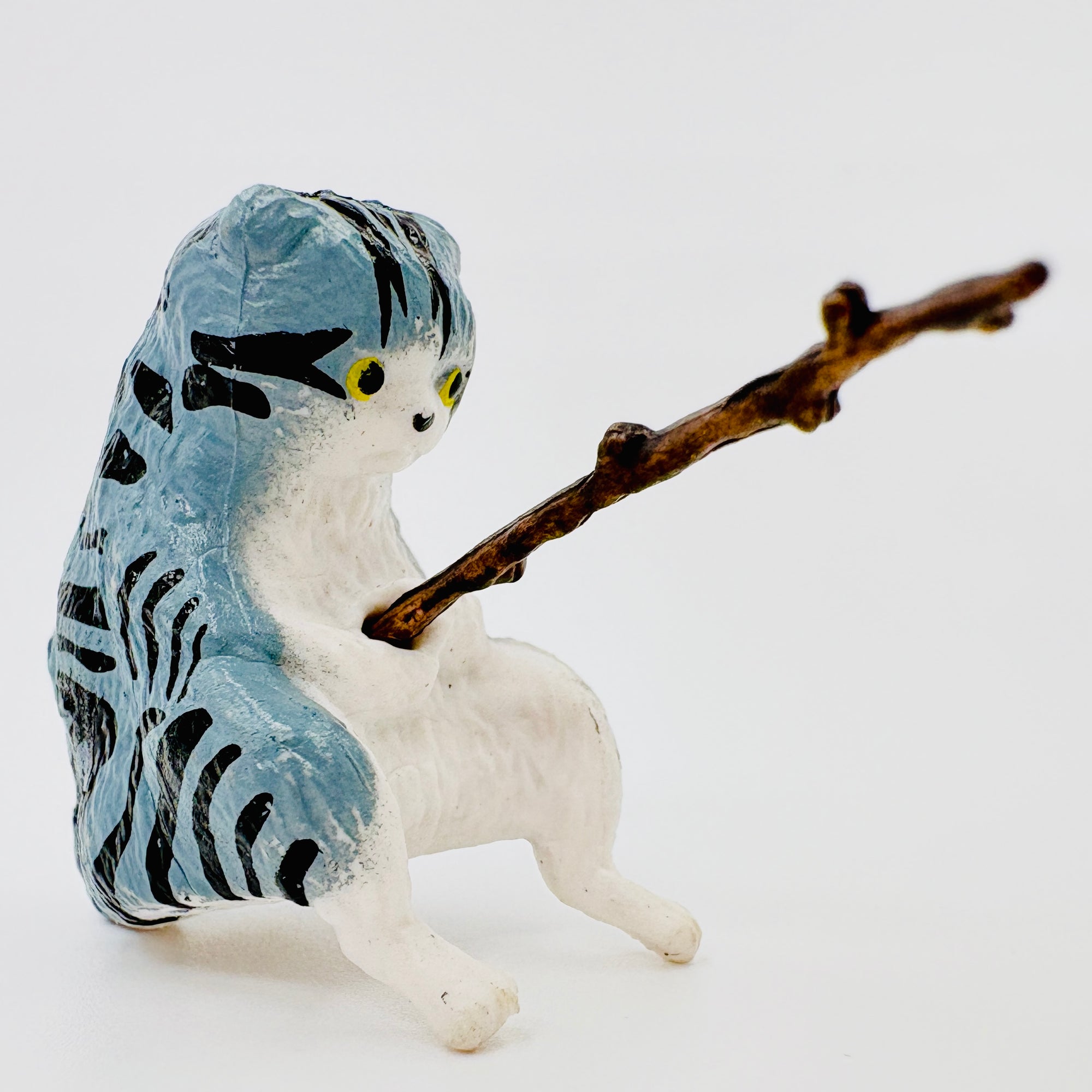Charming Cat Miniature Figurine Set (8-Piece)