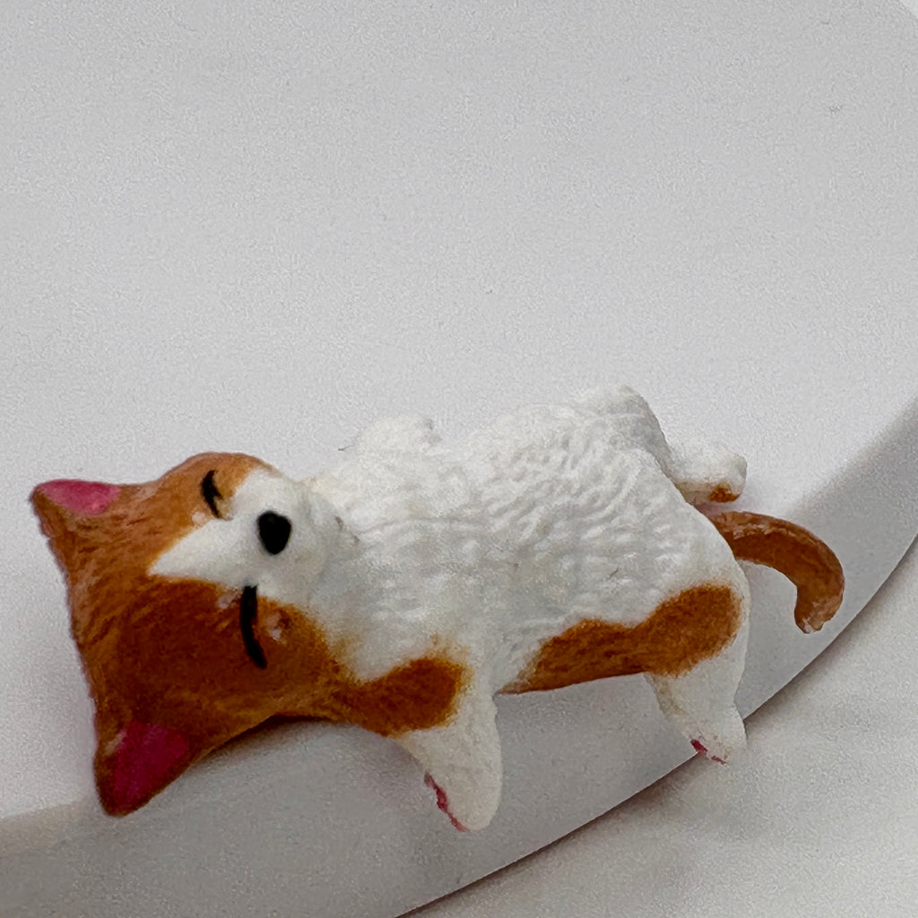Charming Cat Miniature Figurine Set (8-Piece)