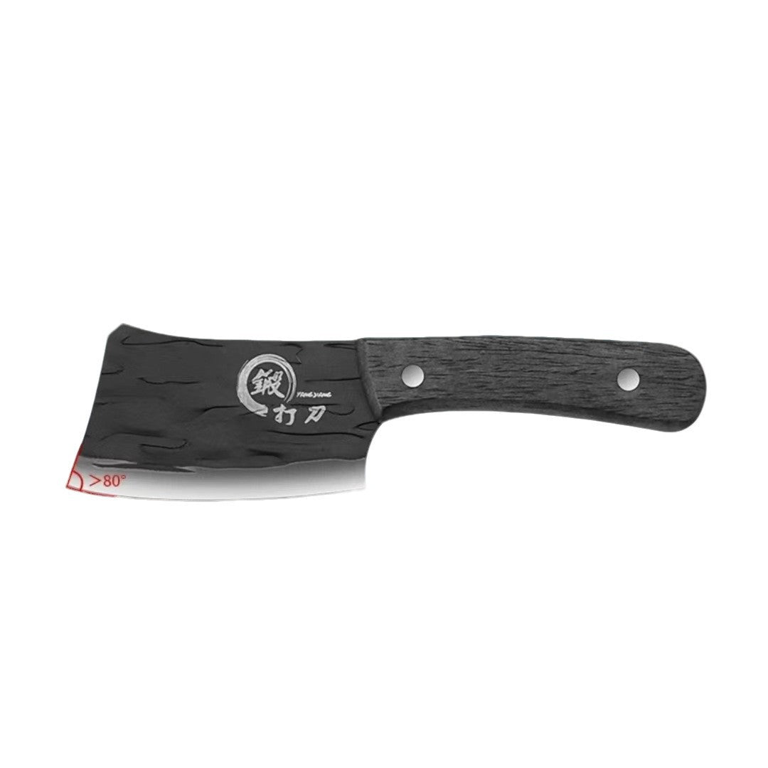 Hand-Forged Tiny Cleaver & Kitchen Knife Set