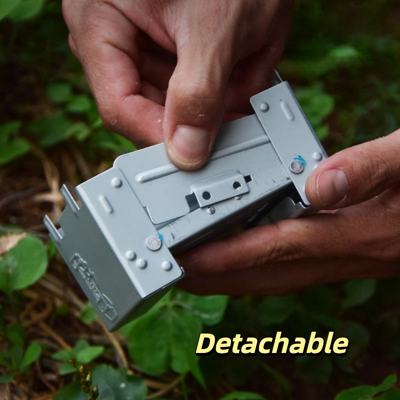 Ultra-Portable Folding Pocket Stove for Camping & Survival