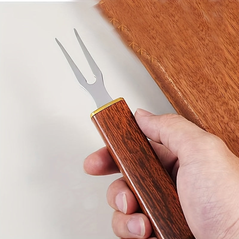 Interlocking 2-in-1 Knife & Fork Set | Portable Cutlery Camping Utensils Set