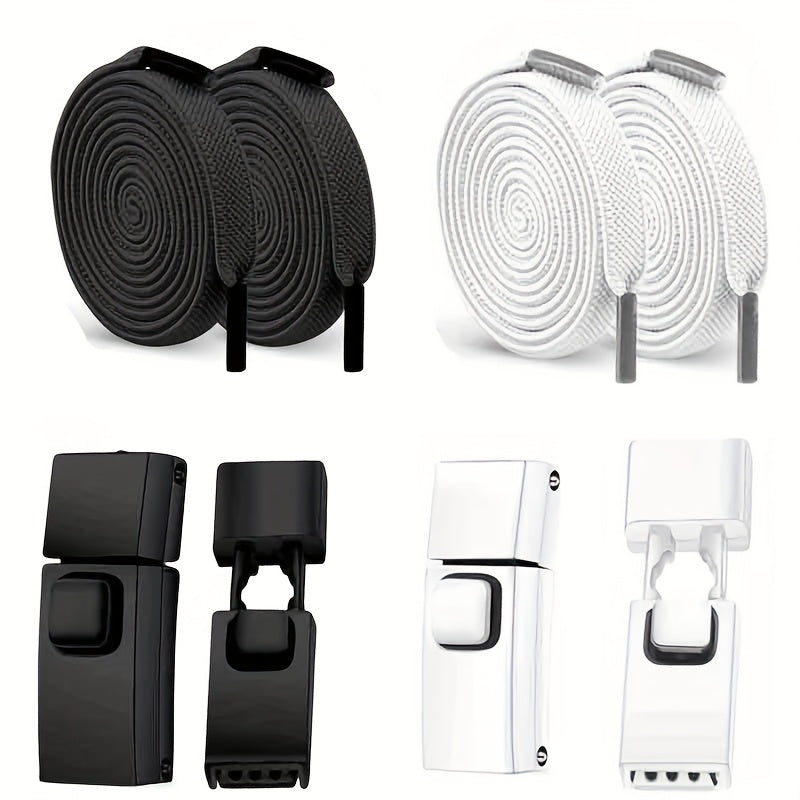 Effortless Quick Lock No-Tie Shoelaces