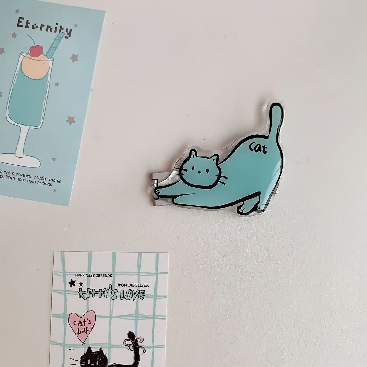Cute Cat&Panda Clips Phone Stands
